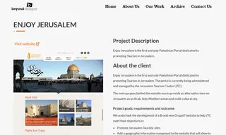 Preview of the Enjoy Jerusalem Case Study