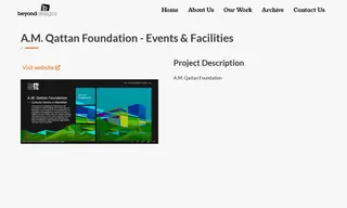 Preview of the A.M. Qattan Foundation Case Study