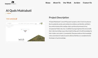 Preview of the Al Quds Maktabati Case Study