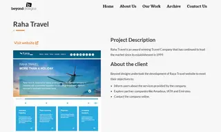 Preview of the Raha Travel Case Study