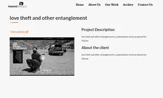 Preview of the Love, Theft & Other Entanglements Case Study