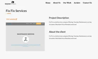 Preview of the Fix Fix Case Study
