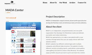 Preview of the MADA Center Case Study