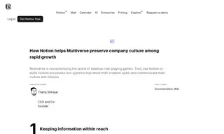 Preview of the Multiverse Case Study