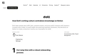 Preview of the Dott Case Study