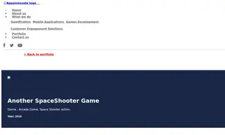 Preview of the Another SpaceShooter Game Case Study