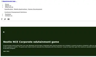 Preview of the Nestle NCE Case Study