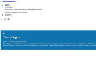 Preview of the This is Egypt Case Study