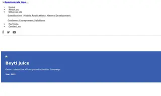 Preview of the Beyti juice Case Study