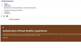 Preview of the Amstel Case Study