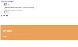 Preview of the Duracell Case Study