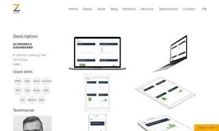 Preview of the Economic Dashboard Case Study