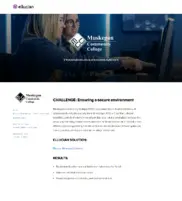 Preview of the Muskegon Community College Case Study