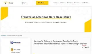 Preview of the Transvalor Americas Corp Case Study