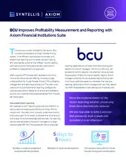 Preview of the BCU Case Study