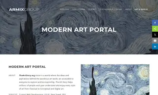 Preview of the The Art Story Case Study