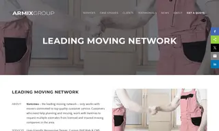 Preview of the VanLines.com Case Study