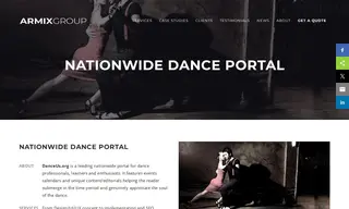 Preview of the DanceUS.org Case Study