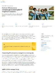 Preview of the Fortune 100 Insurance Company Case Study