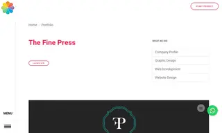 Preview of the The Fine Press Case Study