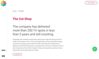 Preview of the The Cut Shop Case Study
