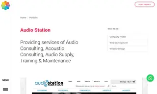 Preview of the Audio Station Case Study