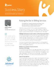 Preview of the Advanced Healthcare Solutions Case Study