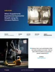 Preview of the Wilson Supplements Case Study