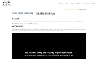 Preview of the The Roeper Institute Case Study