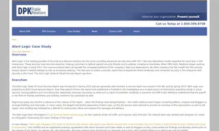 Preview of the Alert Logic Case Study