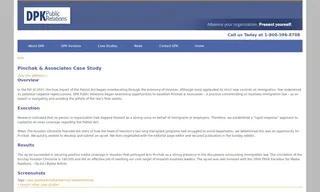 Preview of the Pinchak & Associates Case Study