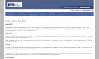 Preview of the Choice Energy Case Study