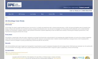 Preview of the US Oncology, Inc. Case Study
