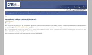 Preview of the Saint Arnold Brewing Company Case Study