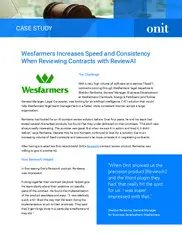 Preview of the Wesfarmers Case Study