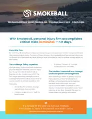 Preview of the Tacoma Injury Law Group Case Study