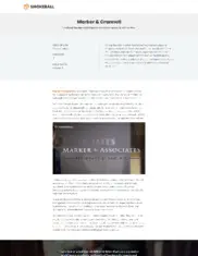 Preview of the Marker & Crannell Case Study