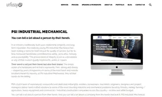 Preview of the PSI Industrial Mechanical Case Study