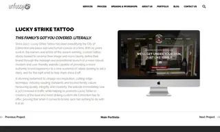 Preview of the Lucky Strike Tattoo Case Study