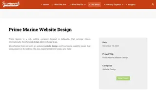 Preview of the Prime Marine Case Study