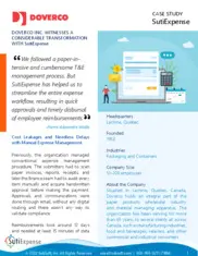 Preview of the Doverco Case Study