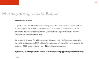 Preview of the Bodywell.io Case Study