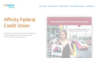 Preview of the Affinity Federal Credit Union Case Study