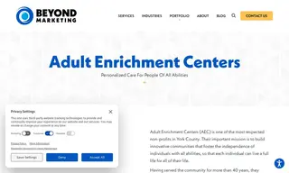 Preview of the Adult Enrichment Centers Case Study