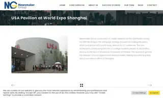 Preview of the USA Pavilion at World Expo Shanghai Case Study