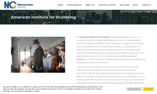 Preview of the American Institute for Stuttering Case Study