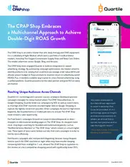 Preview of the The CPAP Shop Case Study