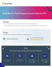 Preview of the Small Business Food Company Case Study
