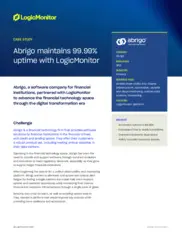 Preview of the Abrigo Case Study