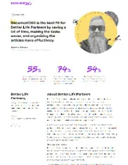 Preview of the Better Life Partners Case Study